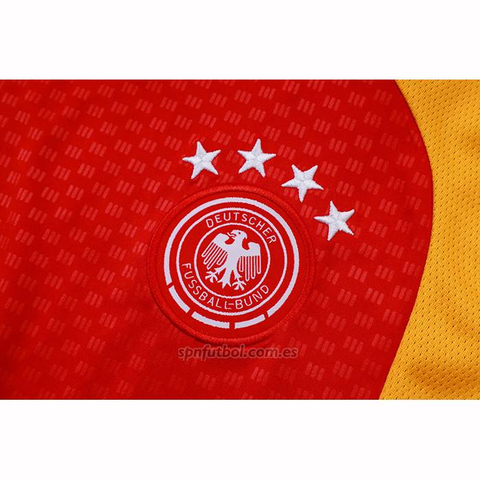 Chandal del Alemania Manga Corta 2025-2026 Rojo - Pantalon Corto